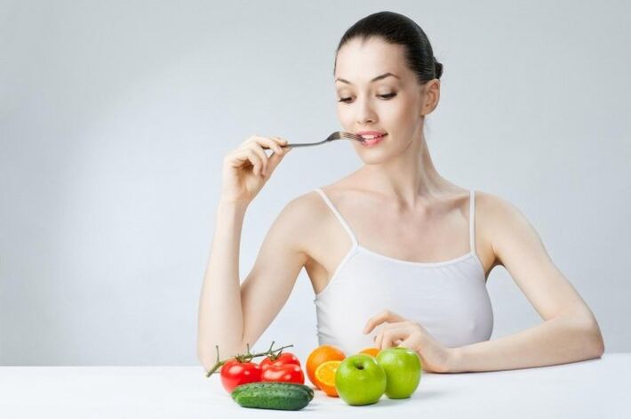 Las verduras y frutas son la clave para una pérdida de peso exitosa.