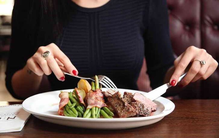 dieta de proteínas y grasas
