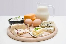 Huevos, lácteos bajos en grasa y lácteos fermentados para una dieta proteica